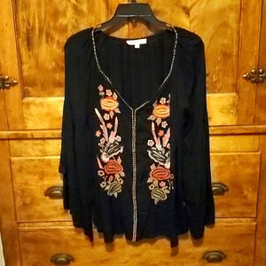 ❤ Solitaire Women's Blouse, Size Medium, NEVER WORN!